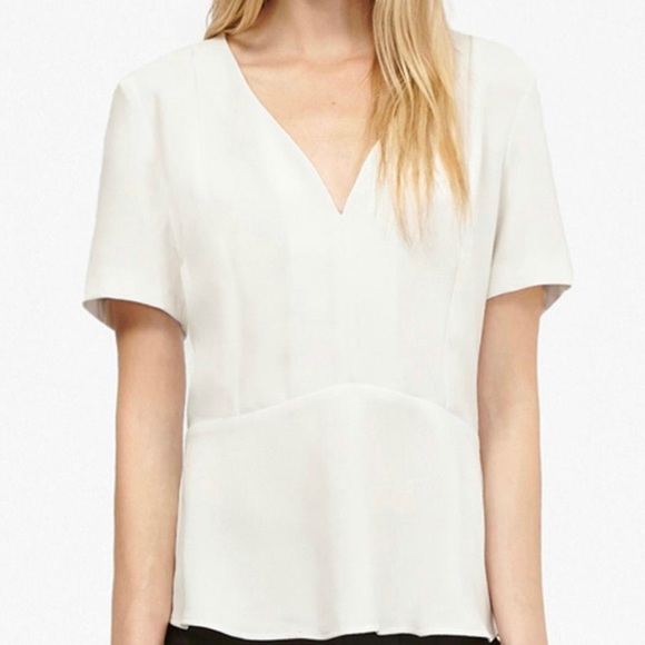 French Connection peplum top size 4 - Picture 7 of 7